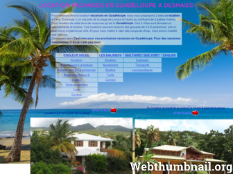 location-vacances-en-guadeloupe.com website preview