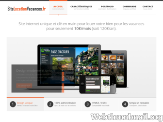 site-location-vacances.fr website preview