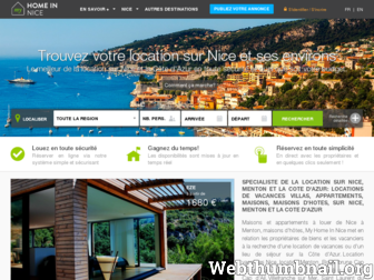 myhomein-nice.com website preview
