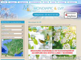 mondiapic.com website preview