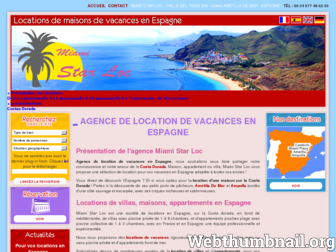 starmed-locations-espagne.com website preview