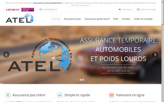 atel.fr website preview