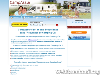 camp-assur.com website preview