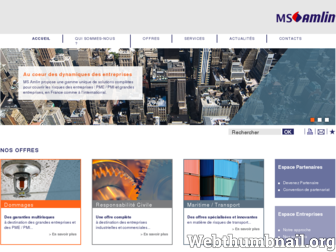 amlin.fr website preview