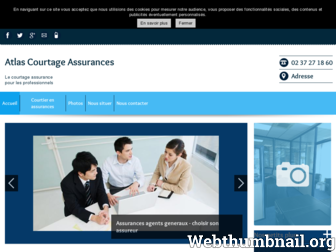 atlas-courtage-assurance-chartres.fr website preview