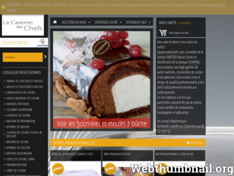 lacavernedeschefs.com website preview