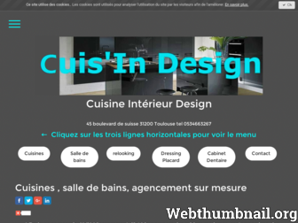 cuisineinterieurdesign.com website preview