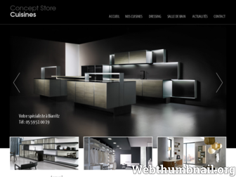cuisinesbiarritz.com website preview