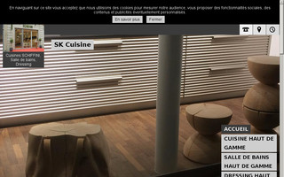 cuisine-paris7.fr website preview