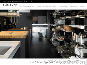 ambiancecuisines.com website preview