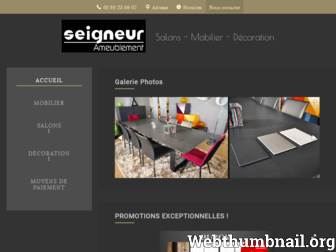 seigneur-ameublement-rennes.fr website preview