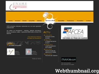 unama.org website preview