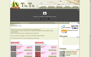 tistis.fr website preview