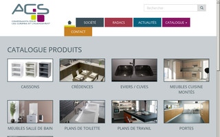 acs-composants.com website preview