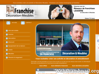 franchise-ameublement.fr website preview