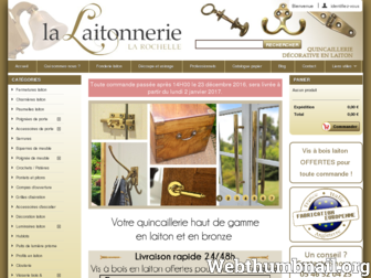 la-laitonnerie.com website preview