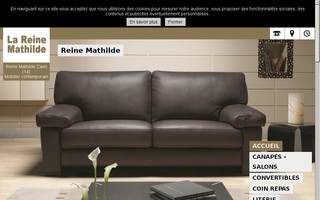 reine-mathilde.fr website preview