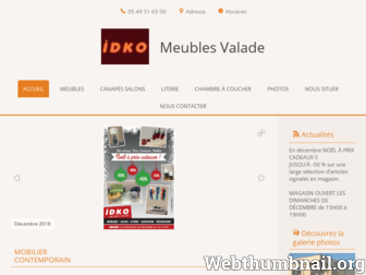 idko86-meubles.fr website preview