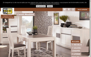 meubles-cornil.fr website preview