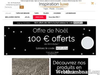 inspiration-luxe.com website preview