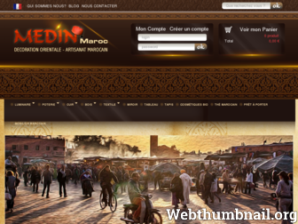 medinmaroc.com website preview