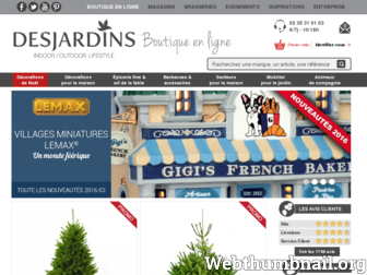 desjardins.fr website preview