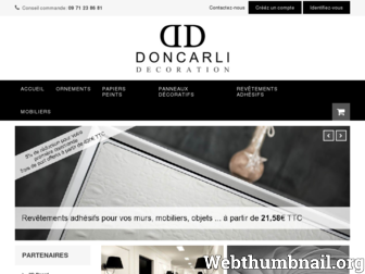 doncarli-decoration.fr website preview