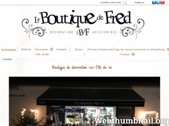 decoration-laboutiquedefred-iledere.com website preview