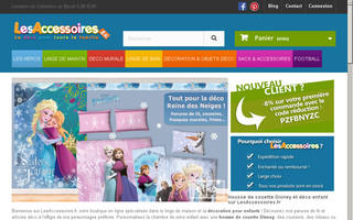 lesaccessoires.fr website preview