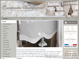 linge-de-maisons.fr website preview