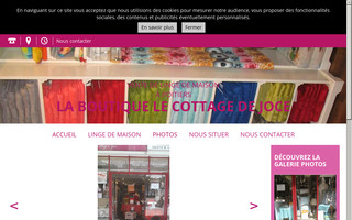 lingemaison-cottagedejoce-poitiers.fr website preview