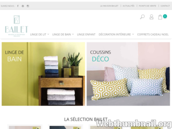 bailet.com website preview