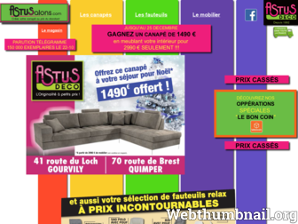 astusalons.com website preview