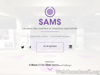 salondesmasters.com website preview