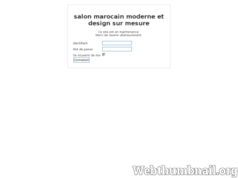 salon-marocain.info website preview