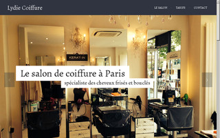 lydiecoiffure.com website preview