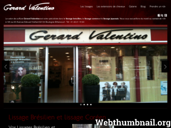 gerard-valentino.com website preview