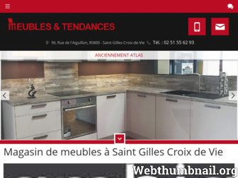 meubles-tendances.fr website preview