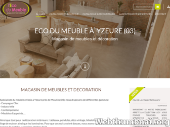 ecodumeuble.com website preview