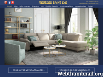 meubles-saint-lye.fr website preview