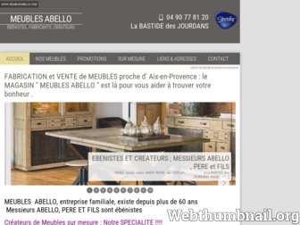 meublesabello.com website preview