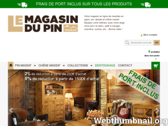 lemagasindupin.fr website preview