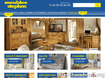 meubles-stephen.com website preview