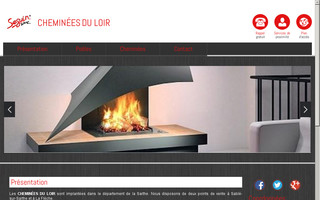 cheminees-loir-fleche.com website preview