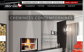 cheminees-garcia.com website preview