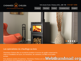 chemineeschelsea.com website preview