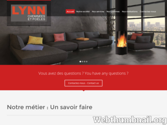 lynn-cheminees.com website preview