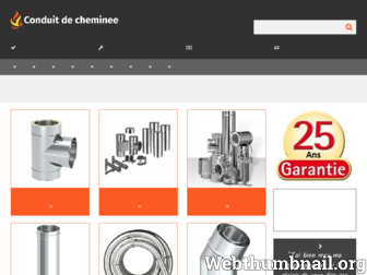 conduit-de-cheminee.fr website preview