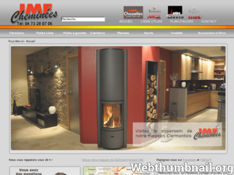 jmf-cheminees.fr website preview