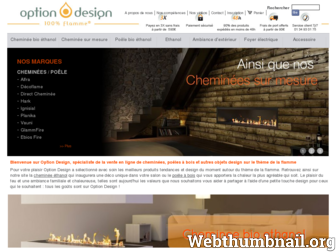 optiondesign.fr website preview